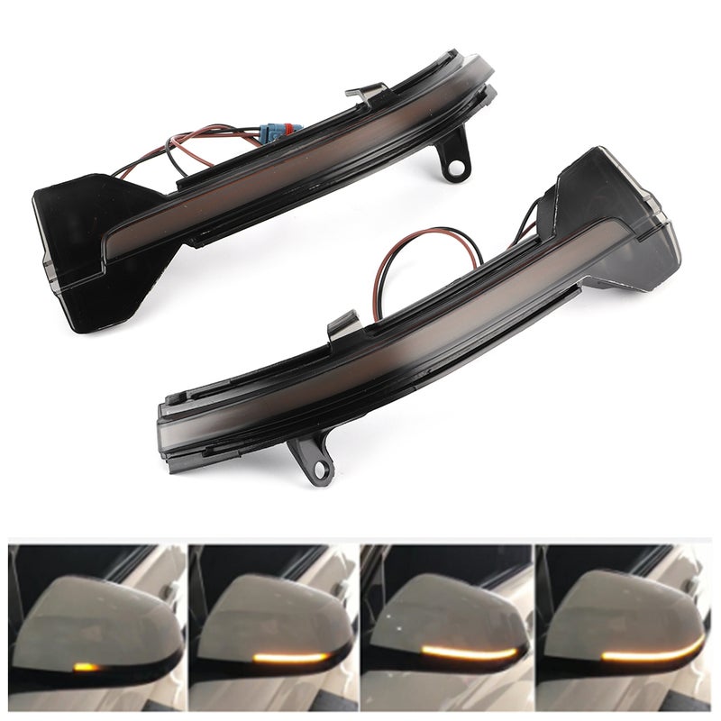 Side Mirror Turn Signal Light LED Dynamic Flowing Indicator Fits for F10 F11 F07 F18 F01 F02 F03 - Image 5