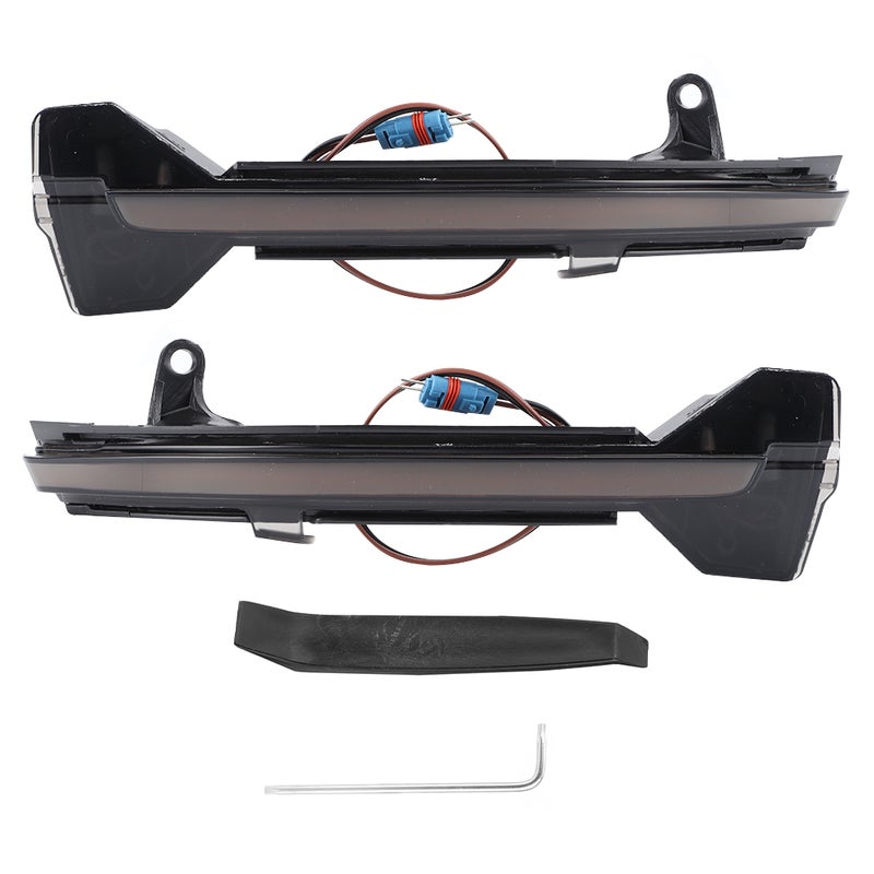 Side Mirror Turn Signal Light LED Dynamic Flowing Indicator Fits for F10 F11 F07 F18 F01 F02 F03 - Image 1
