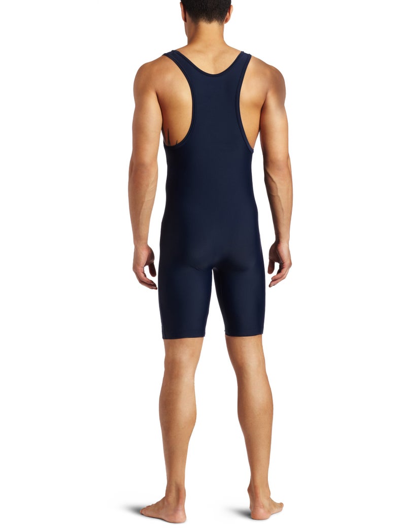 ASICS Men's Solid Modified Singlet, Navy, Medium - Image 3