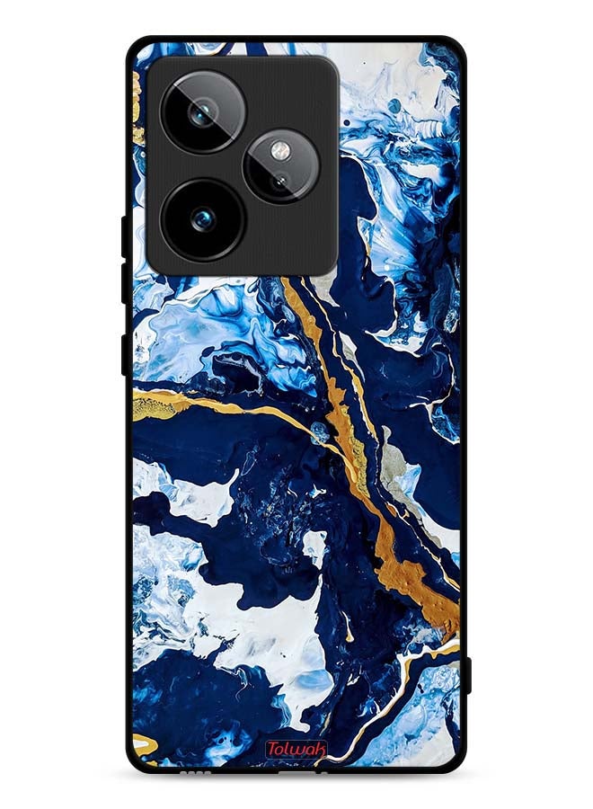 Tolwak Realme GT 7T 5G Protective Case Cover Glitch Texture Art