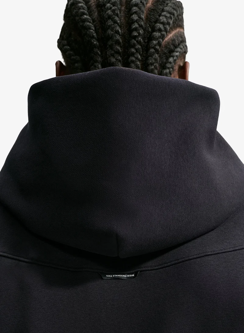 Nike BLACK/LT CURRENT BLUE/(PALE IVORY) Tech Fleece Brushed Skull Hoodie for Men | Best Price UAE