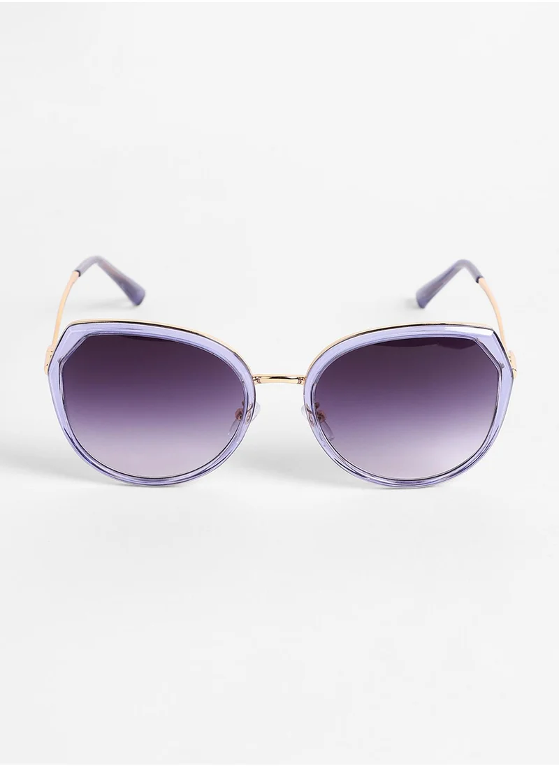 Haute Sauce Gradient Butterfly Sunglasses