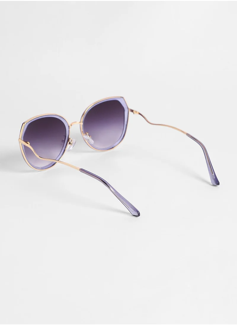 Haute Sauce Gradient Butterfly Sunglasses