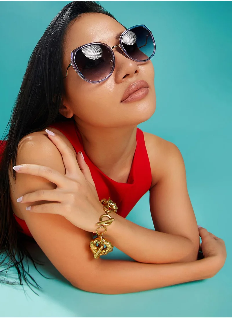 Haute Sauce Gradient Butterfly Sunglasses