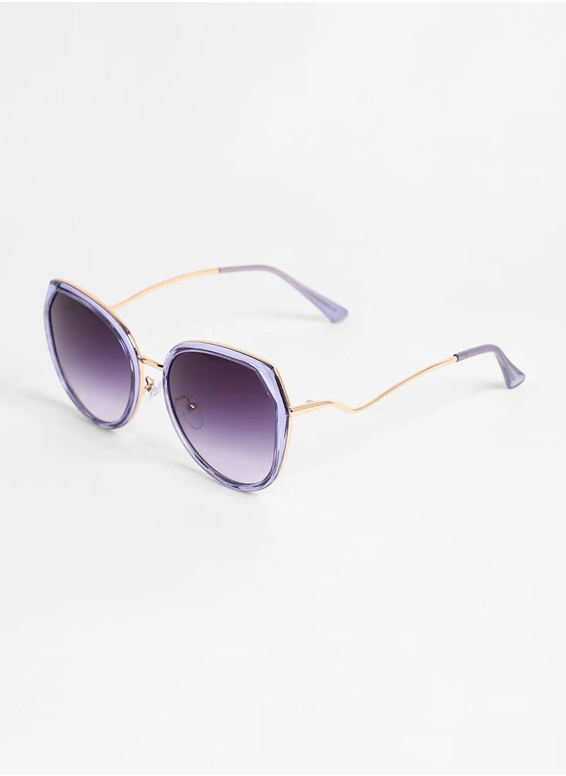 Haute Sauce Gradient Butterfly Sunglasses