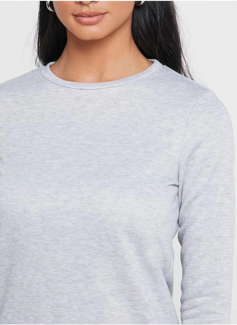 New Look Petite Drop Hem Jersey Dress