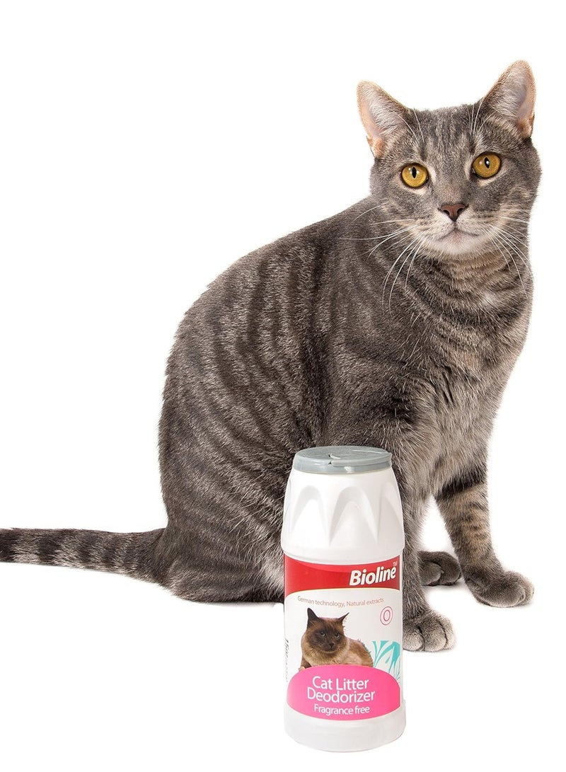 Bioline Cat Litter Deodorizer – Natural, Eco-Friendly & Fragrance-Free - 425Gram - Image 5