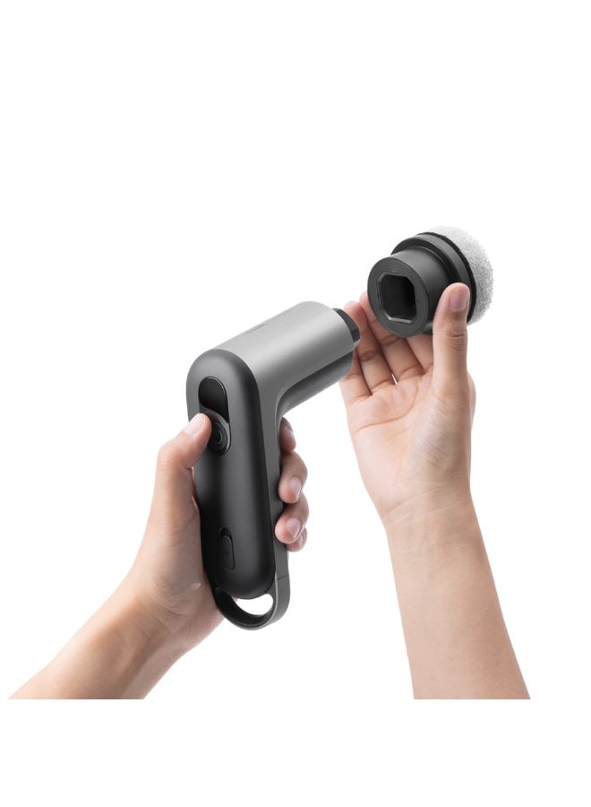 هوتو رؤوس فرشاة بديلة من السيزال لمقشر HOTO Grip الكهربائي اللاسلكي، عبوة من قطعتين - Image 4