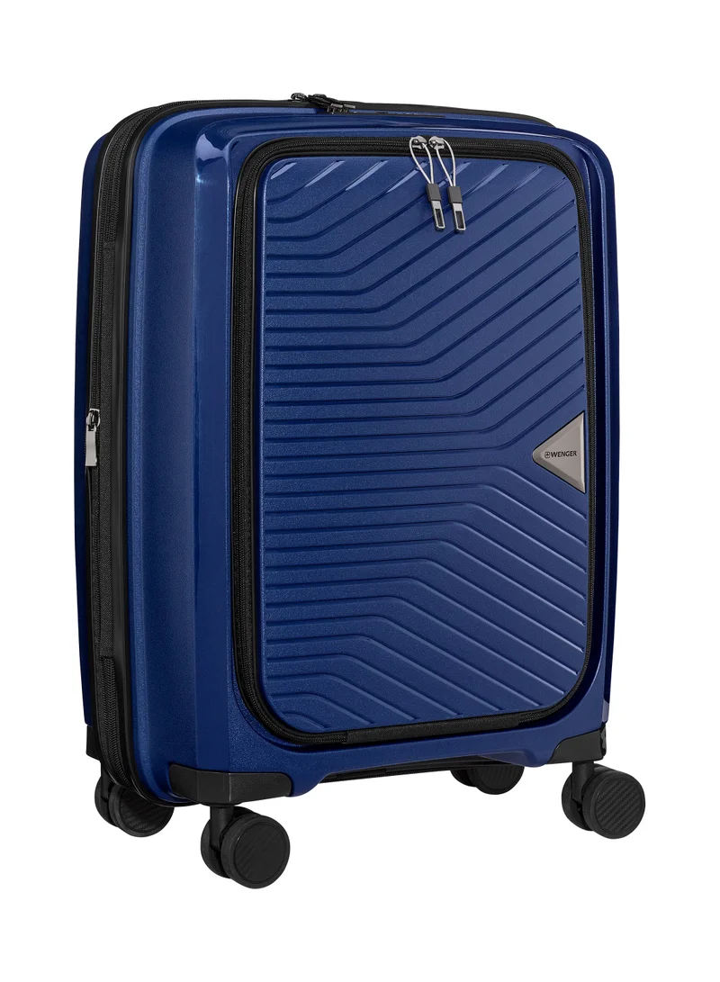 فيجنر UltraLite Hardside Carry-On Expandable 55cm Cabin Luggage Trolley Blue - 612370