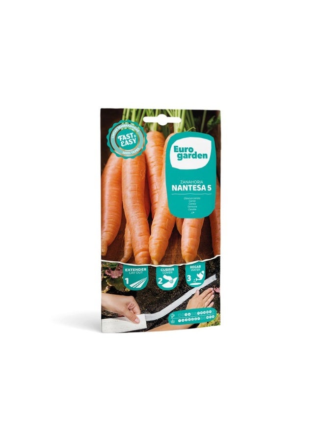 Euro Garden EG Carrot Nantesa Seeds