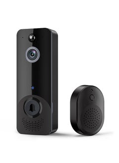 WiFi Video Doorbell Camera with Chime Wireless CMOS Sensor Support 2-Way Audio Motion Detection Infrared Night Vision Real-time Monitor Cloud Storage Waterproof