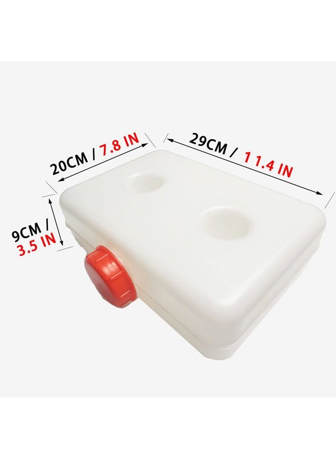 WARMCONFORT Plastic Fuel Tank Diesel Tank 5L for Diesel Heater Oil Box (5L) - Image 5