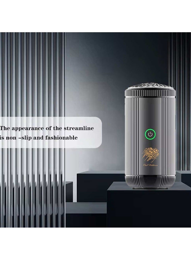 Bakhoor Electric Incense Burner Non-Slip Design Bakhoor Arabic Car Portable Censer USB Rechargeable Incense - Image 2