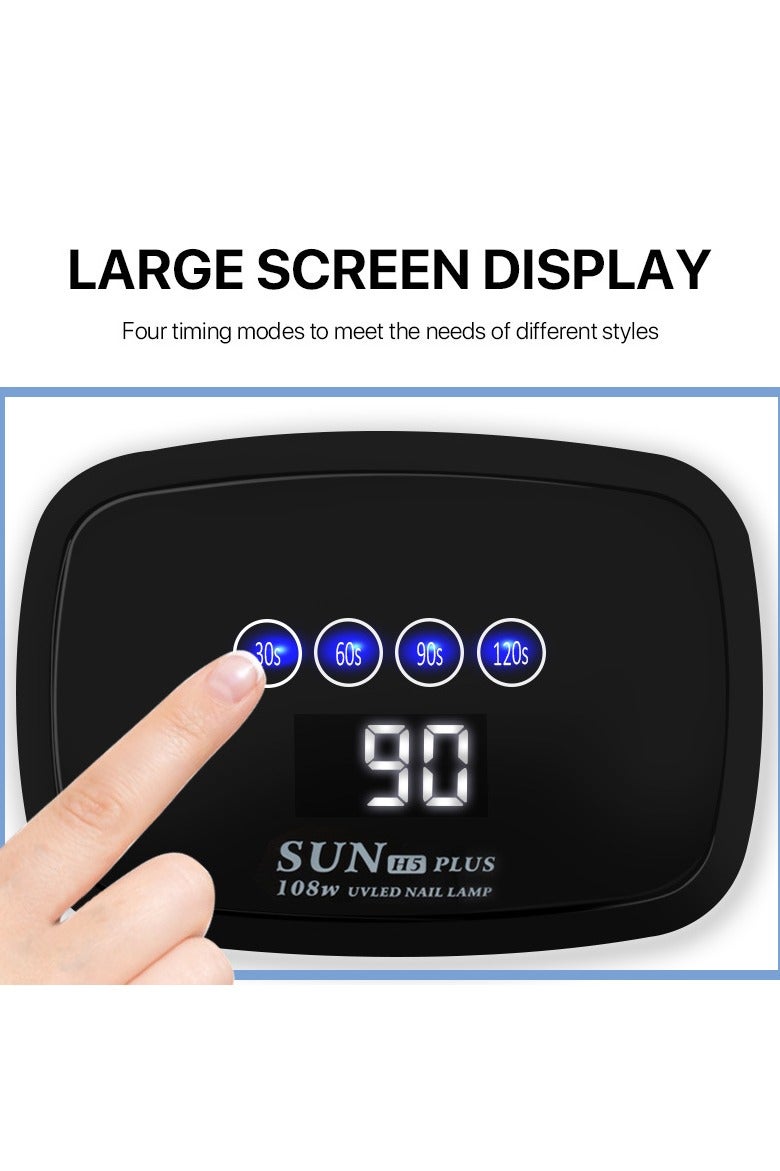 Sun H5 108W Professional UV Nail Dryer - Image 4