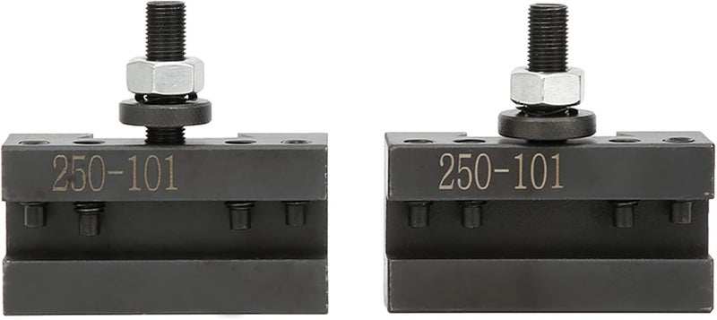 2Pcs Quick Changing Boring Tool, High Carbon Steel CNC Tool Holder Fixture with Dovetail Tenon for Fast Tool Change and High Rigidity on Lathe Machines - Image 1