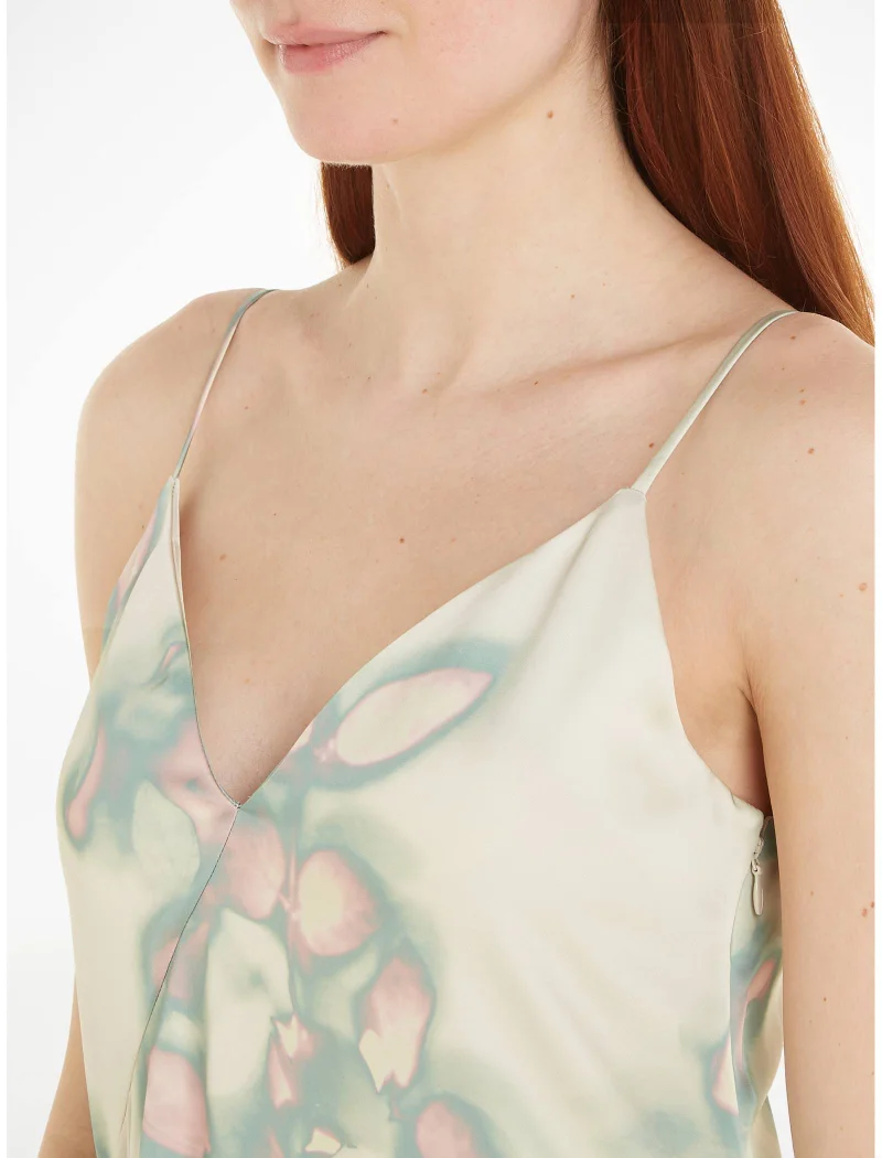 CALVIN KLEIN Floral Print Dress