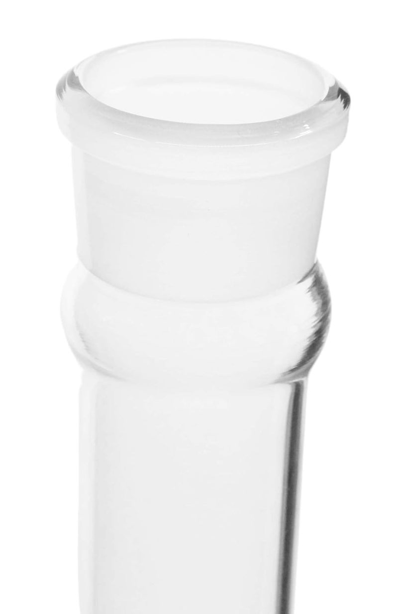 Volumetric Flask, 1000ml - Class A - Tolerance ±0.40ml - Interchangeable, 24/29 Polypropylene Stopper - Single, White Graduation - with Individual Work Certificate - Borosilicate Glass