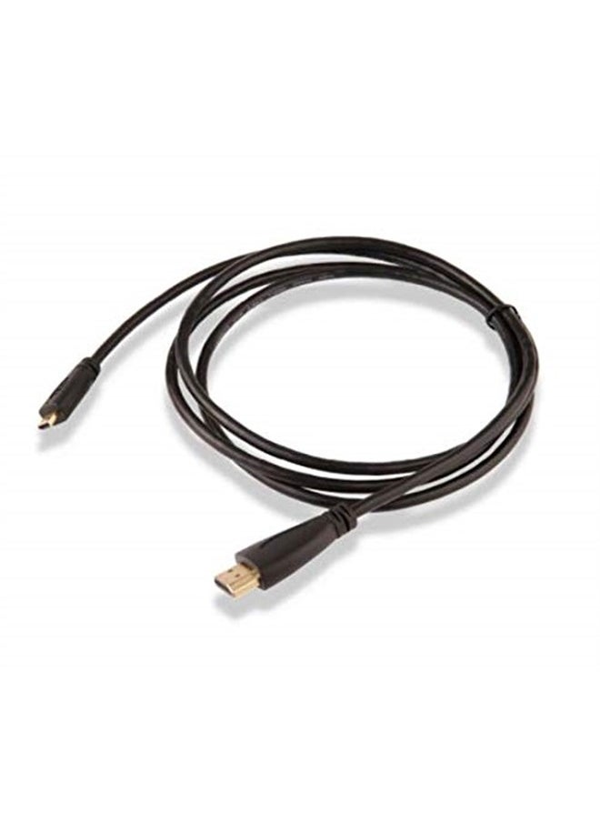 ienza - Camera to HDTV HDMI Cable Cord for Sony Alpha a6000 a6300 a6500 a5000 a5100 a77II a7IIK a99II a7 a68 & Cybershot Cyber-Shot DSC-HX400 HX400V DSC-HX80 DSC-RX10 DSC-RX100 DSC-WX220 DSC-WX300 - Image 1
