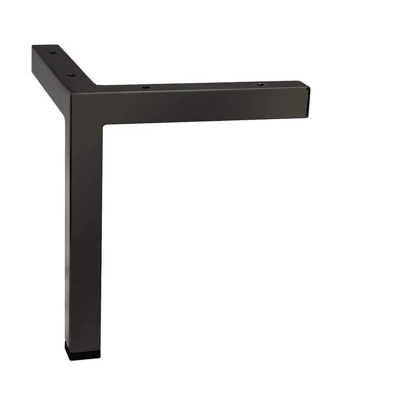 Ventuos K Group Cupboard FeetMetal Table LegsSofa LegsTV Cabinet LegsBathroom Cabinet FeetReplacement Legsfor CabinetNightstandwith Screws Protector FeetMatte Black 8inch - Image 2