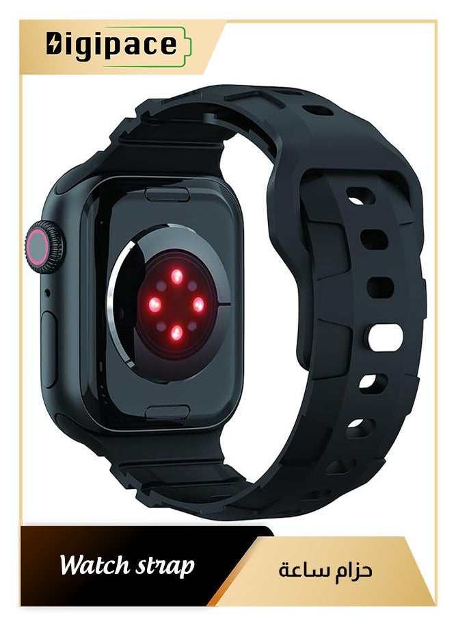 Digipace - Sport Bands Compatible with Men Women, Silicone Ultra Band Replacement Straps for Ultra Ultra 2 Iwatch Series - Image 1