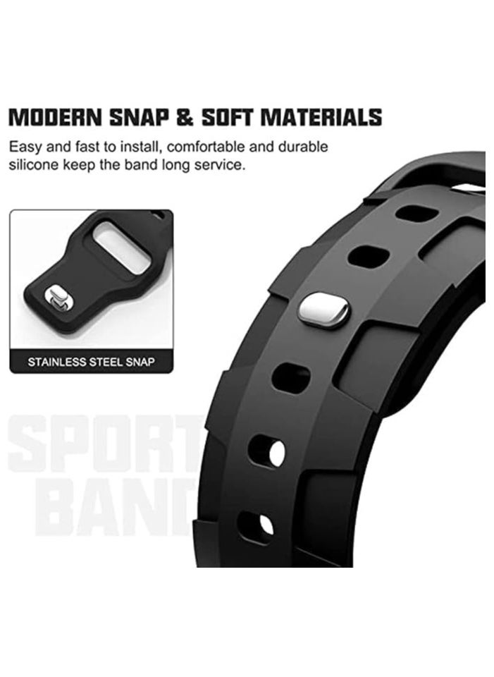 Digipace - Sport Bands Compatible with Men Women, Silicone Ultra Band Replacement Straps for Ultra Ultra 2 Iwatch Series - Image 1