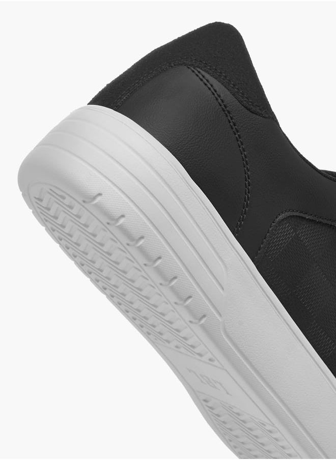 LBL by Shoexpress Men Panelled Lace-Up Sneakers  - Image 5