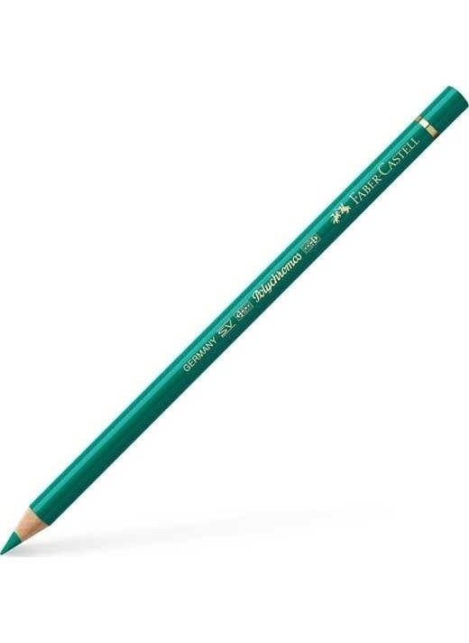 FABER-CASTELL - Polychromos Color Pencil 161 Phthalo Green - Image 1