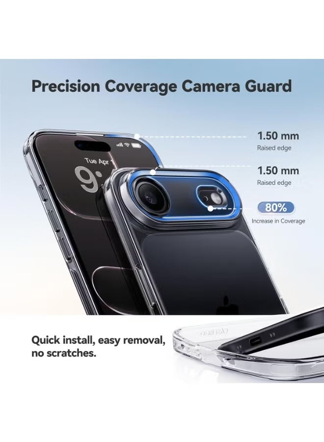 ELTRAZONE iPhone 17 Air Case Crystal Clear Non-Yellowing Cover – Shockproof Anti-Scratch Slim Transparent Protective Case for iPhone 17 Air 6.3 Inch with Durable Soft TPU Material – Perfect Fit, Lightweight, Scratch-Resistant, Wireless Charging Compatible - Image 5