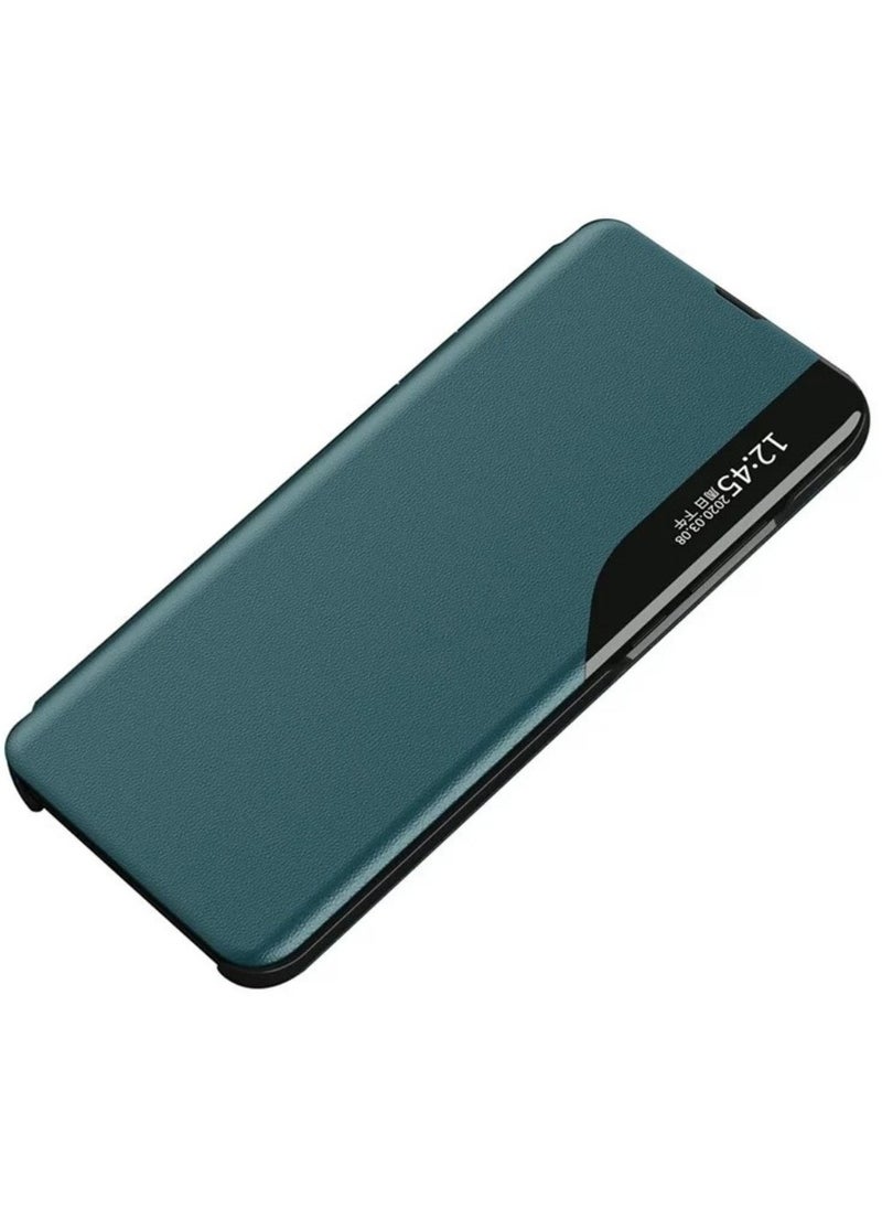 ICARLUS Case for Honor X9c 5G Stand Full Protection Leather Phone Cover - Green  - Image 2