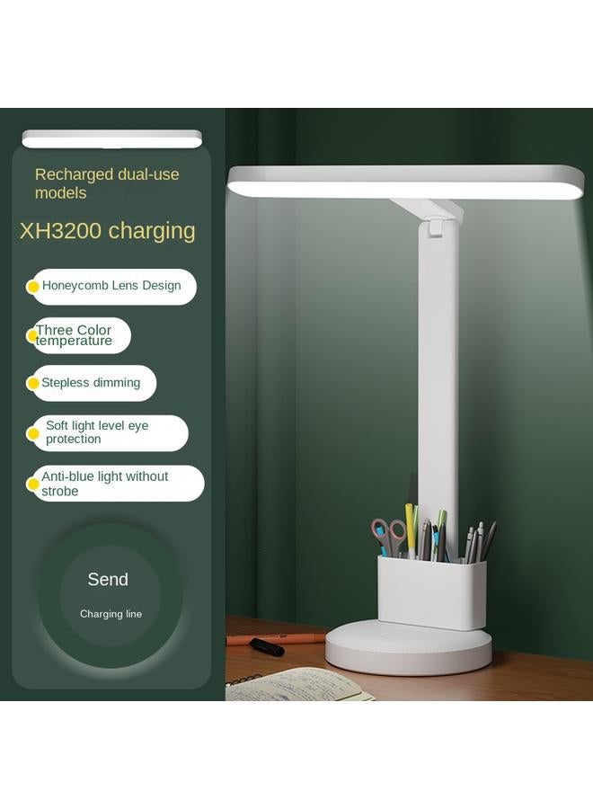 الأزرق جي دبليو مصباح طاولة قلم حماية العين يتعلم الطلاب أضواء السكن - Image 1