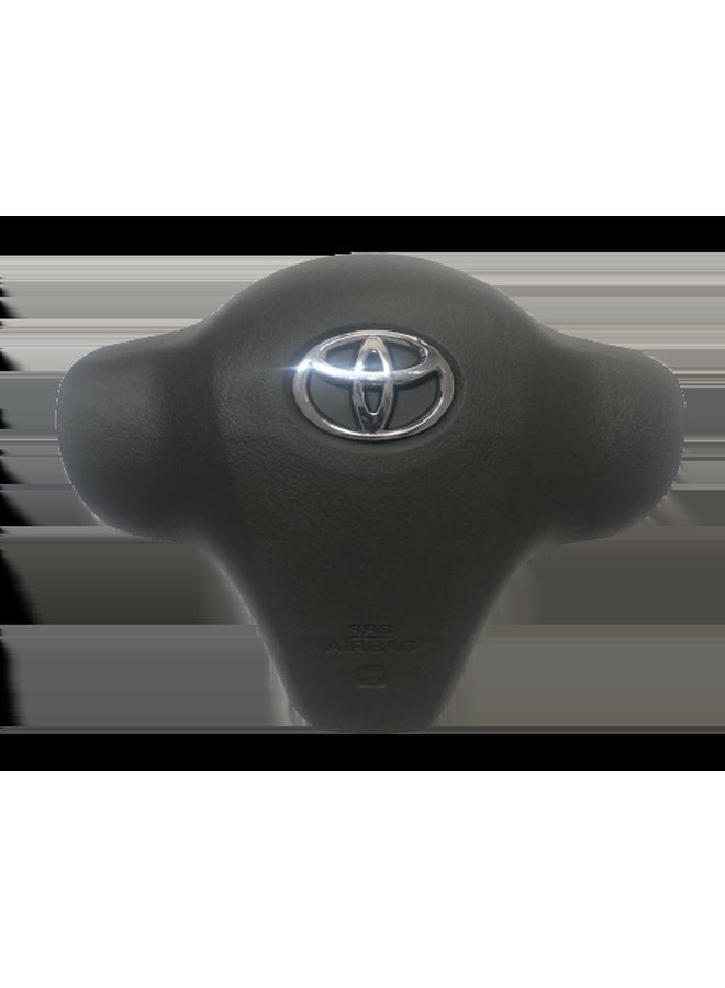 Steering Wheel Airbag Cover for Toyota Yaris 2006–2013 Black Custom Fit Easy Installation - Image 3