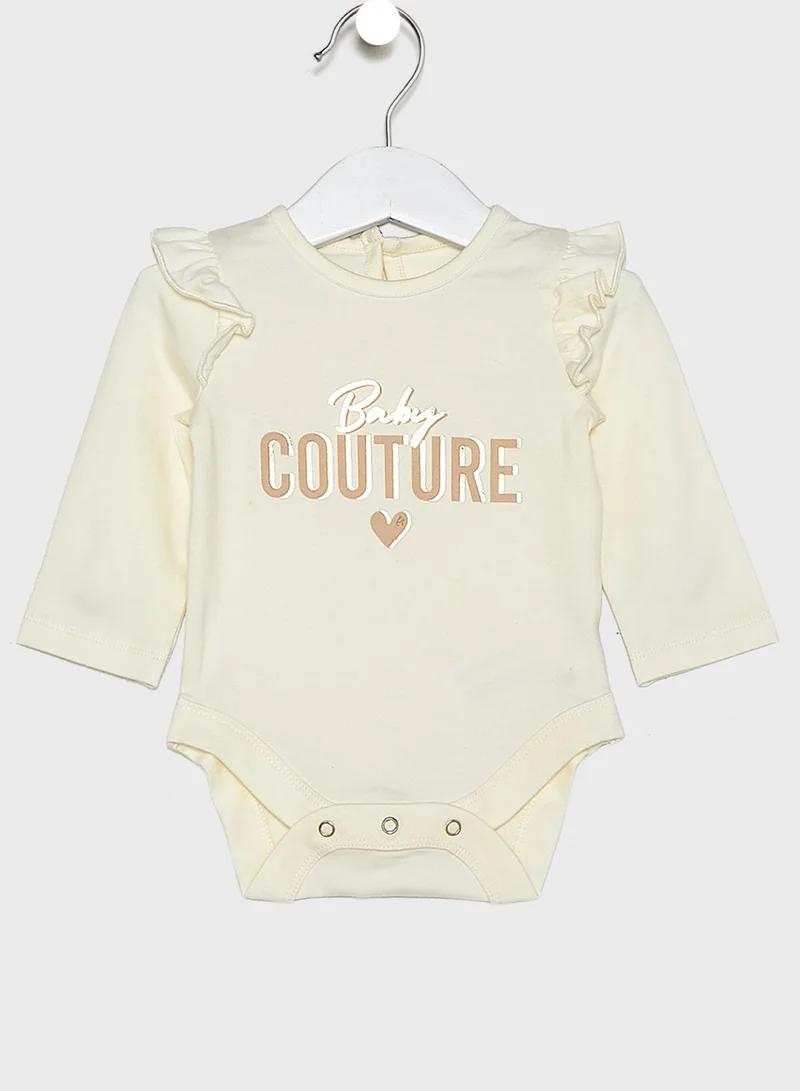 RIVER ISLAND Frill Bodysuit And Bloomer Outfit