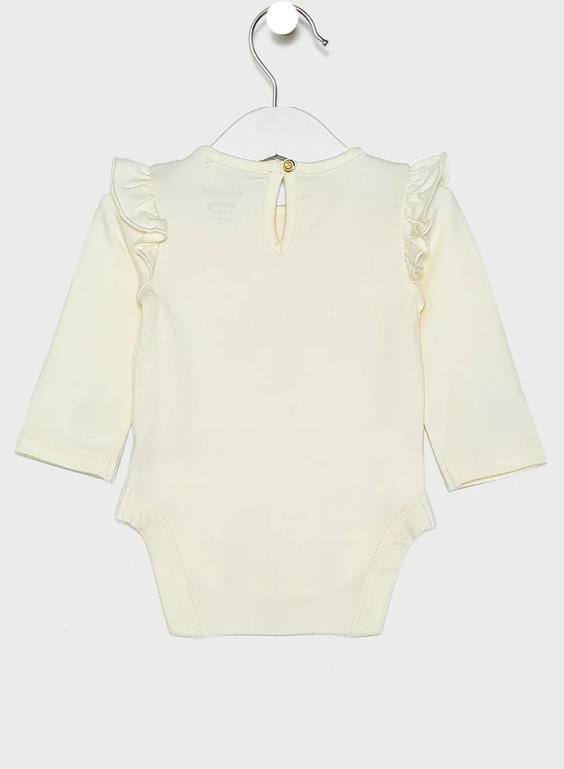 RIVER ISLAND Frill Bodysuit And Bloomer Outfit