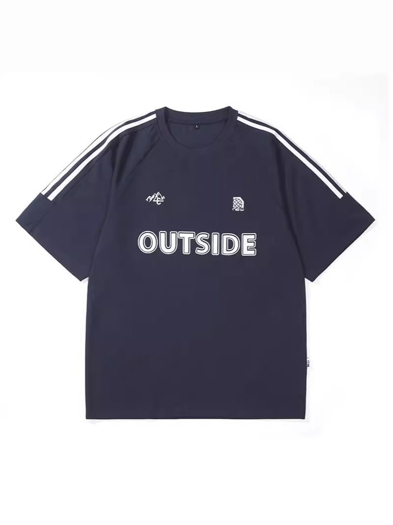 New Fashion Brand Baseball Sports T-Shirt Men'S Summer Loose Plus Size Fashion Brand Short Sleeve T-Shirt Men'S Shirt - Image 2
