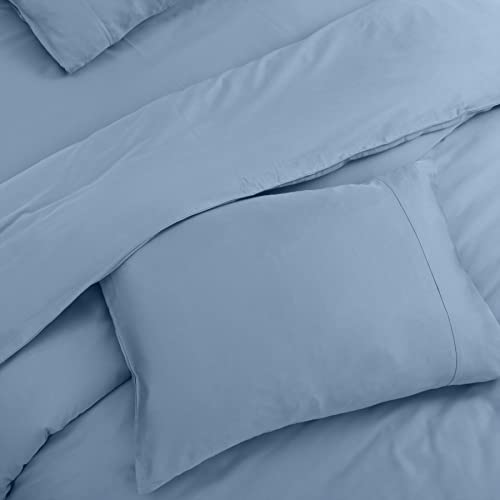 Spread Spain Madison Avenue Cotton Quilt Cover | 400 Thread Count Light Silky Sateen Sheets King Size Double Bed Quilt Cover with Zipper Closure | Soft Razai Cover - 90 x 108 inch - Citadel - Image 5