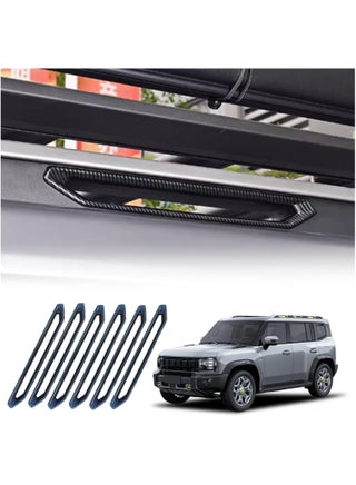 6PCS Carbon Fiber Roof Rack Covers for Jetour T2 2024-2025 - Exterior Decorative & Protective Trim - pzsku/ZB4621B08C333C7DAF061Z/45/1745463361/91bb4ba4-7999-44ed-a2fa-eeccf2168027