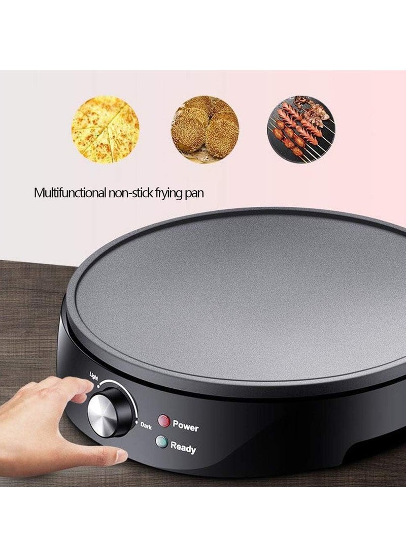 Electric Non-Stick Dosa Maker Pan With Adjustable Temperature 1000w