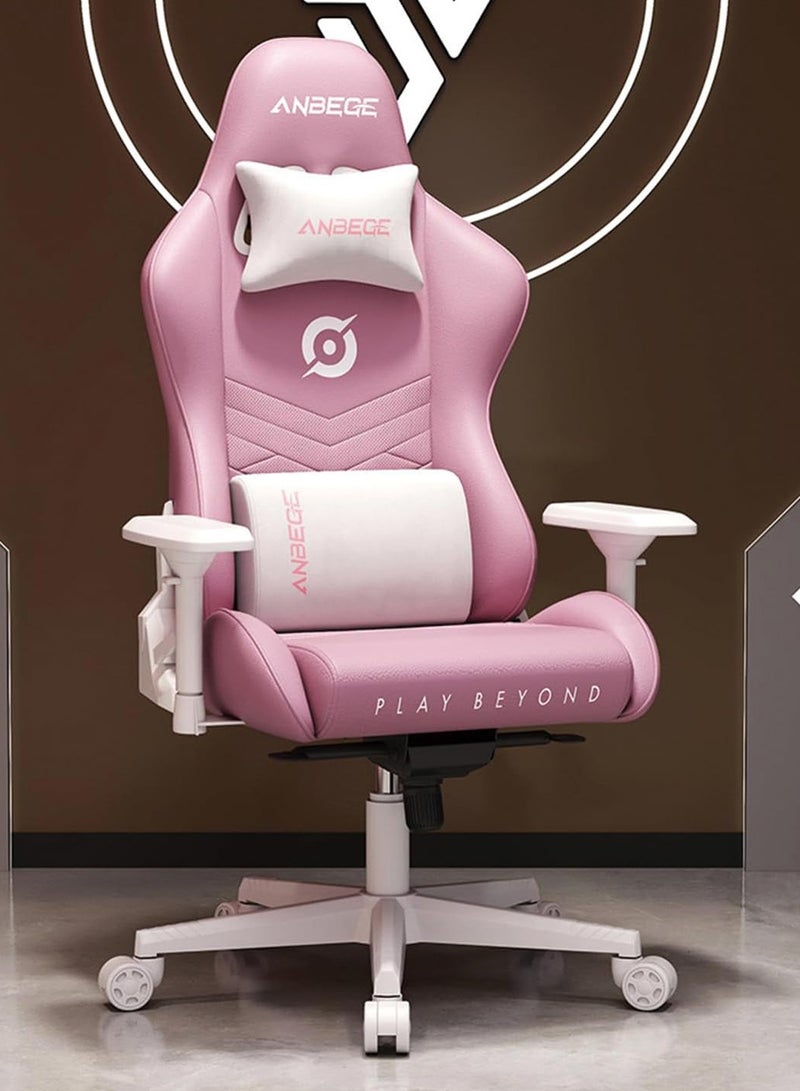 MONOGUE Gaming Chair Platinum Leather with Adjustable Hand Rest and Rocking Function - Ultimate Comfort for Gamers - Image 1