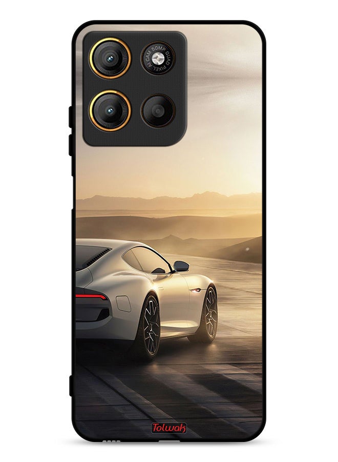 Tolwak Motorola Moto G15 Protective Case Cover Car