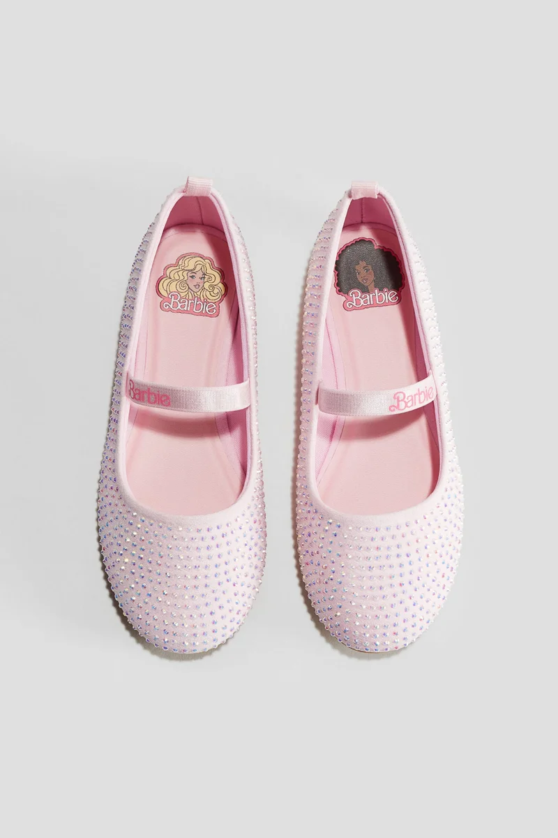 H&M Glittery Ballet Pumps