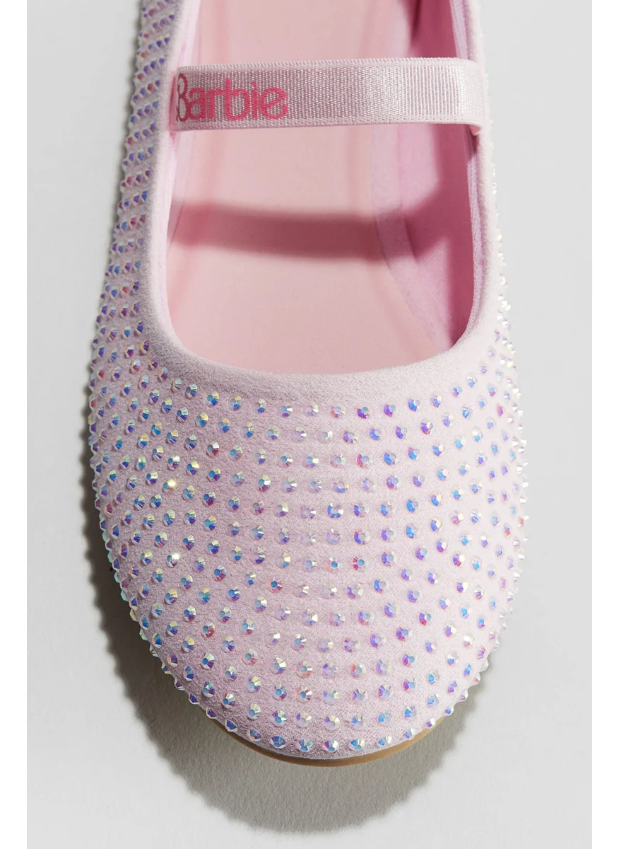 H&M Glittery Ballet Pumps