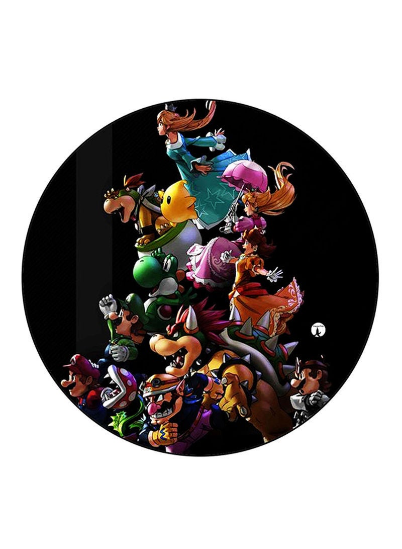 RKN Video Game Super Mario Printed Mouse Pad  Multicolour