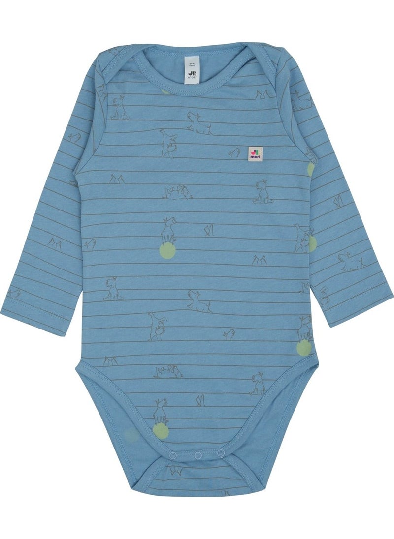 Jrmori Mr.j Printed Long Sleeve Bodysuit  - Image 1