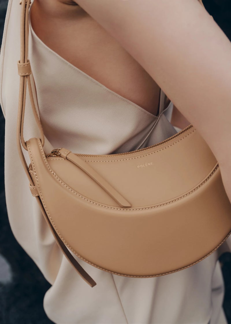 POLENE Numéro Dix Edition Smooth Beige Camera Bag Shoulder bag - Image 4