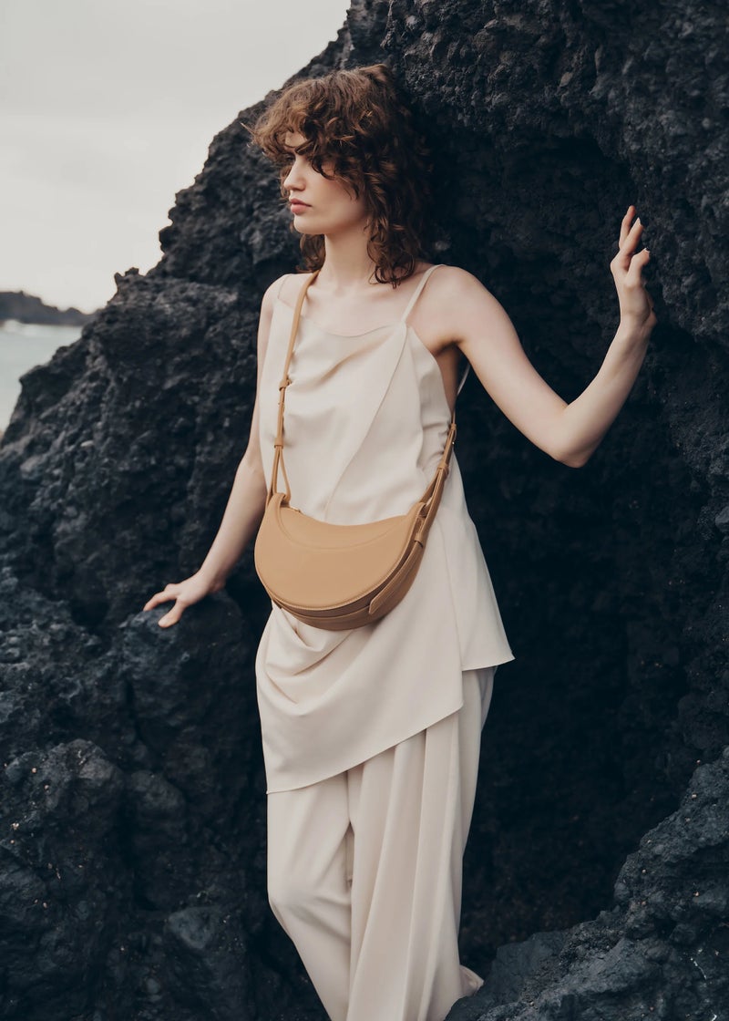 POLENE Numéro Dix Edition Smooth Beige Camera Bag Shoulder bag - Image 2
