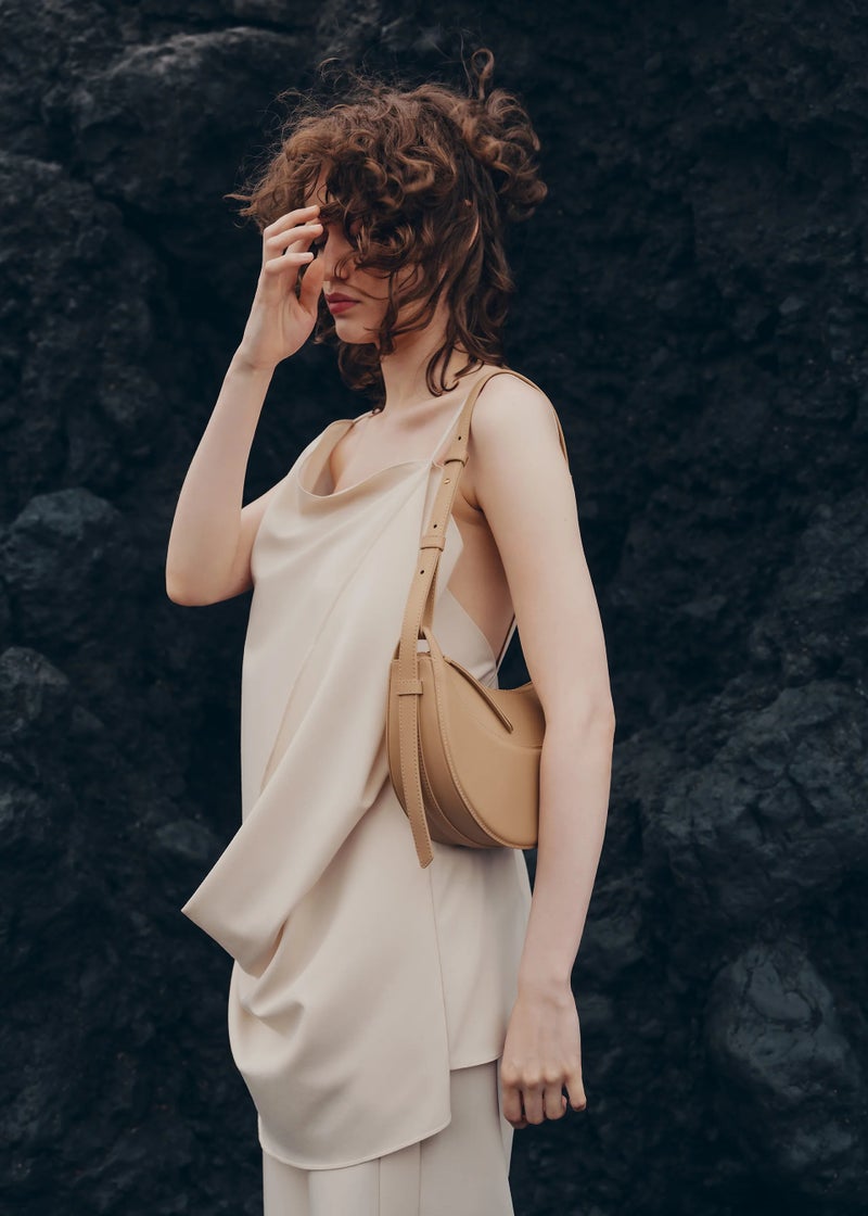 POLENE Numéro Dix Edition Smooth Beige Camera Bag Shoulder bag - Image 3