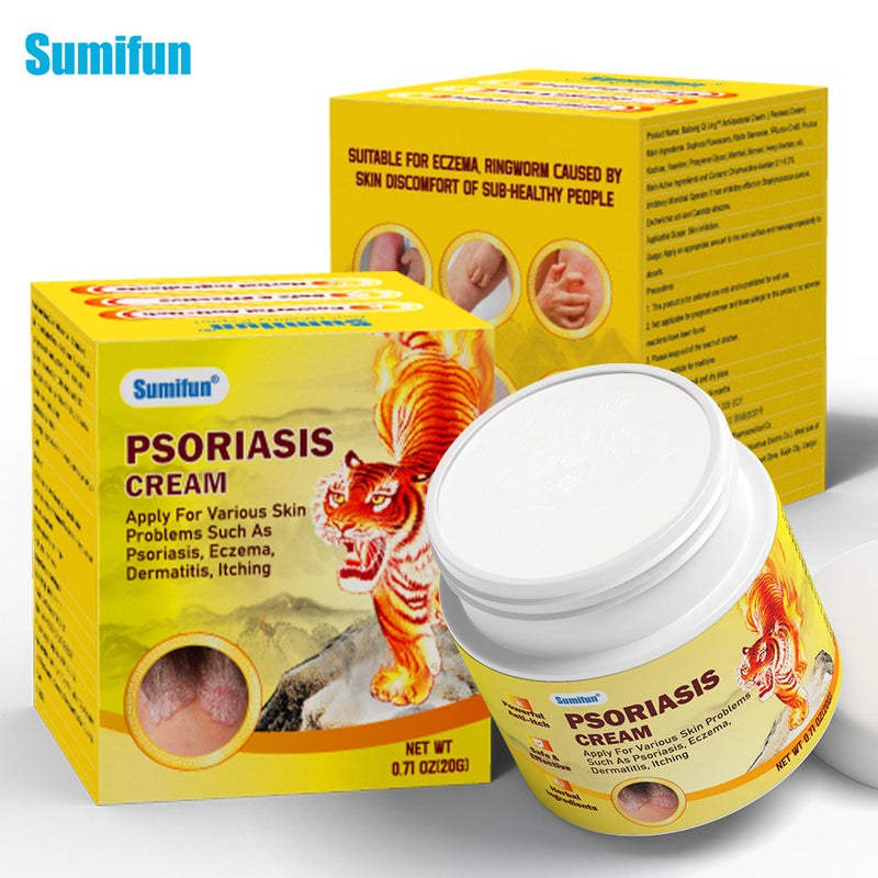 Sumifun Psoriasis Cream,Effective Treatment for Itchy Dry Skin,Supports Skin Repair for Scalp, Hands, and Feet - Image 5