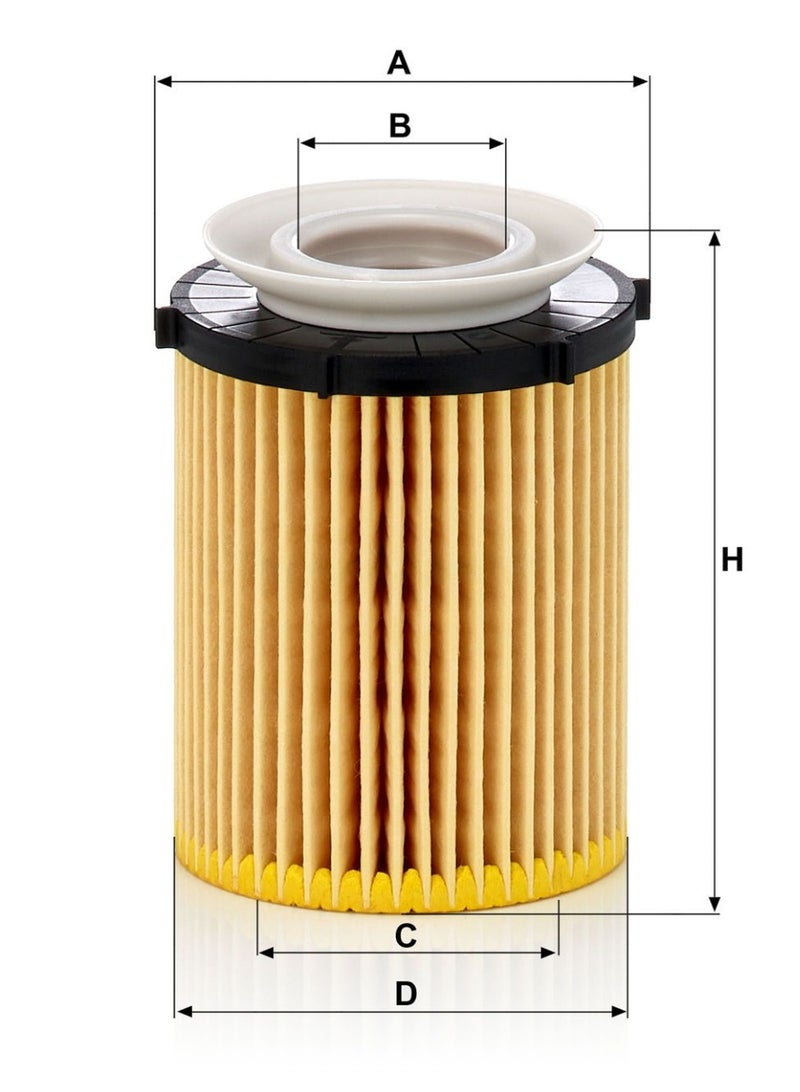 MANN FILTER OilFilter-  HU711/6Z - Image 1