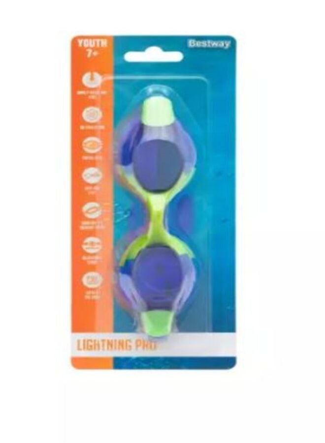 Bestway Hydro Swim Ocean Crest Goggles Youth 7+ - 1 Piece Only, Assorted / Color May Vary - Image 5