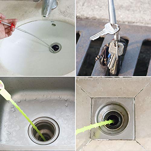 Dr pen DR.PEN Flexible Grabber Claw Pick Up Reacher Tool (Drain Clog Remove Tool), With 4 Claws Bendable Hose Pickup Reaching Assist Tool for Litter Pick, Home and Kitchen Sink, Drains, Toilet (63 inch) - Image 5